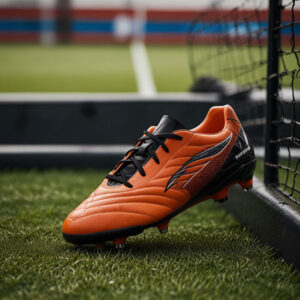 Orange Iconic Soccer Boot